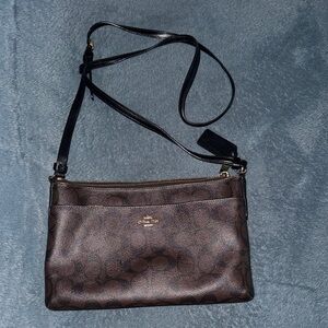 Coach Dark Brown Crossbody Bag